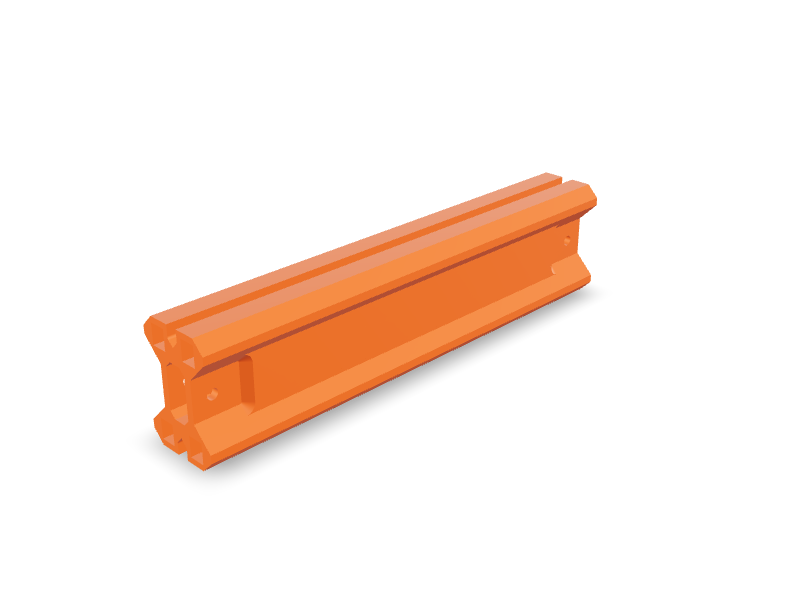 Modular Link Arm in FormRig Orange