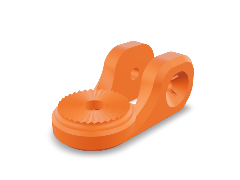 Payload Link Swivel in FormRig Orange